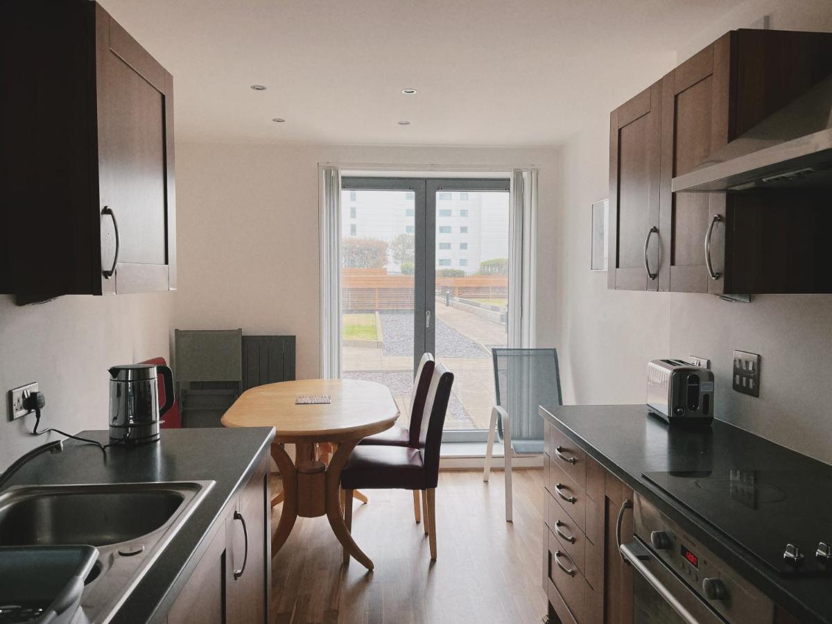 Stunning Waterfront Western Harbour Apartment Edinburgh Luaran gambar