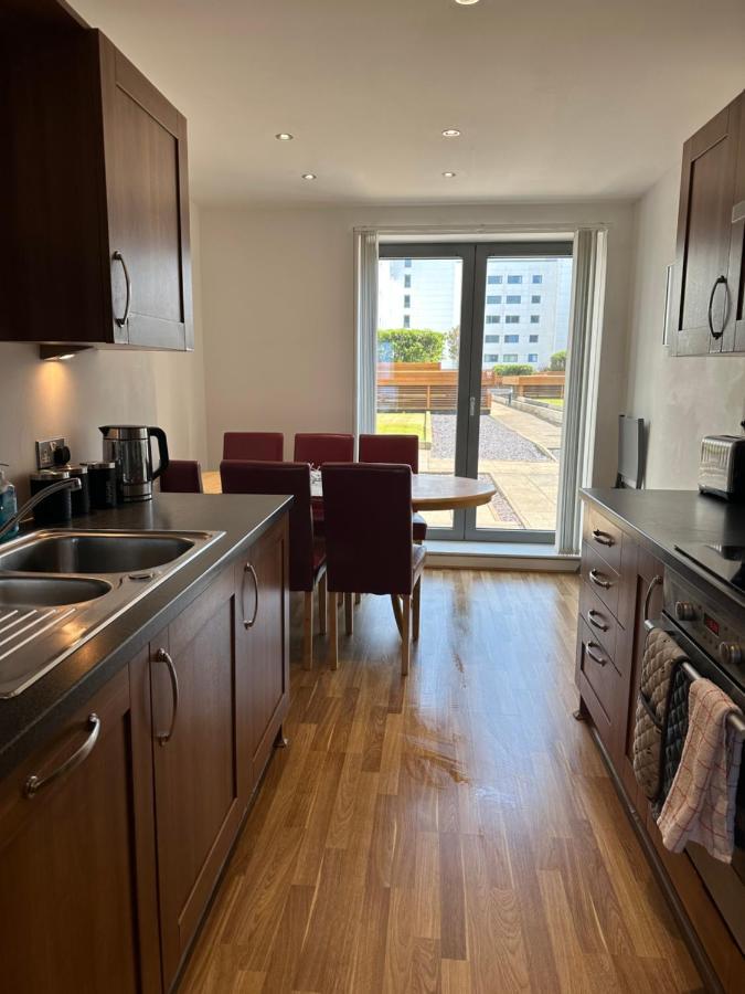Stunning Waterfront Western Harbour Apartment Edinburgh Luaran gambar